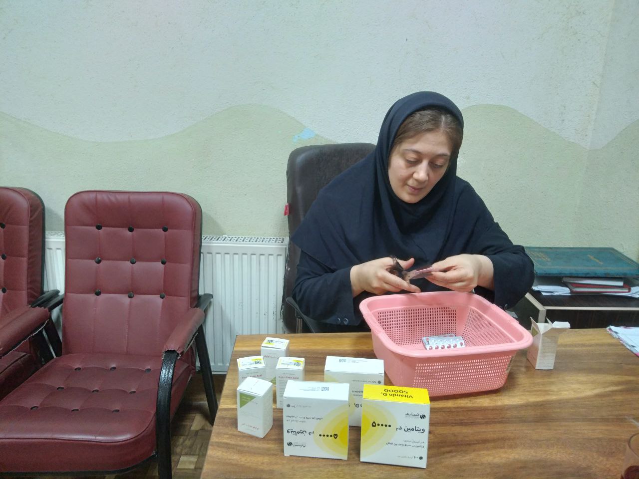 ویتامین و قرص آهن