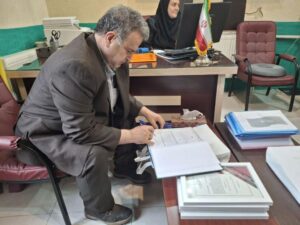 بازدید از دبیرستان دخترانه رشت