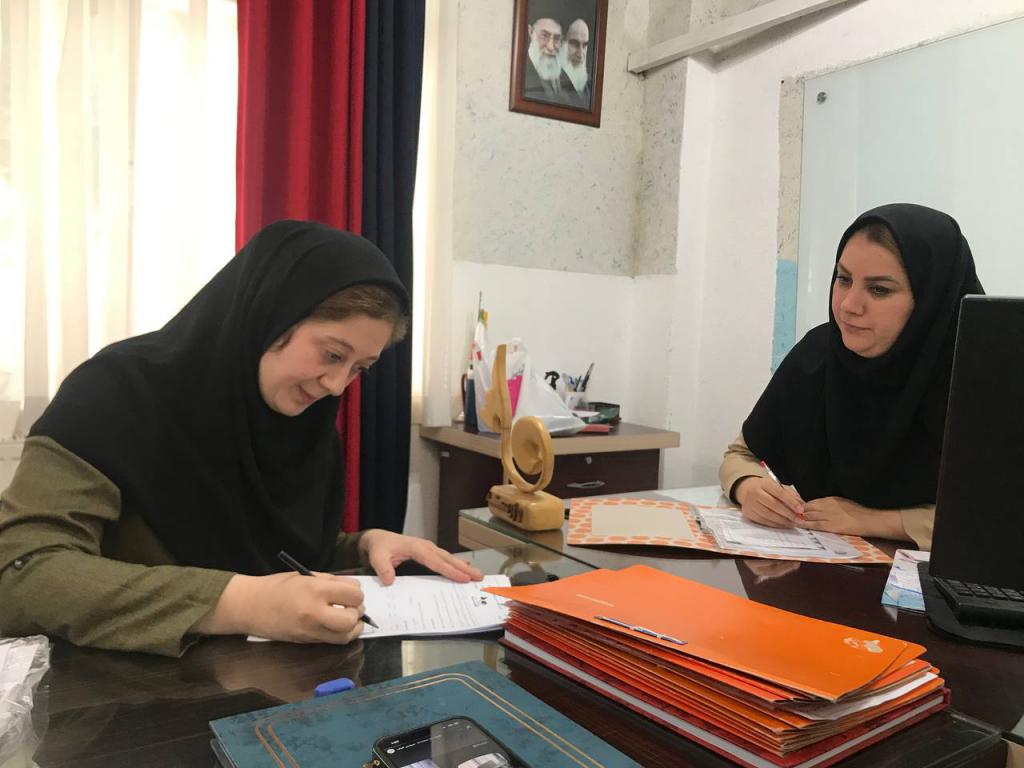 گزارش فعالیتهای اداری و اجرایی دبیرستان دخترانه وارسته در آغاز سال تحصیلی